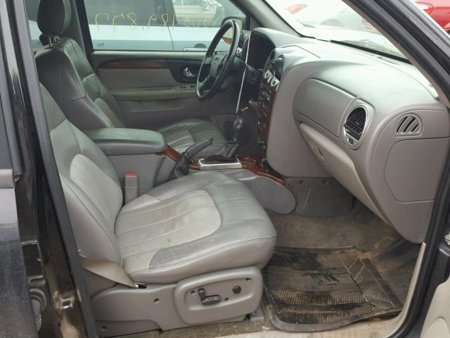 1GKDT13S222382961 - 2002 GMC ENVOY BLACK photo 5