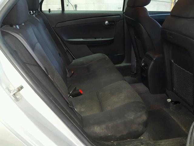 1G1ZC5E0XCF330131 - 2012 CHEVROLET MALIBU 1LT 银色 照片 6