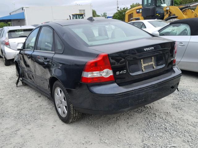 YV1MS382462152650 - 2006 VOLVO S40 2.4I BLACK photo 3