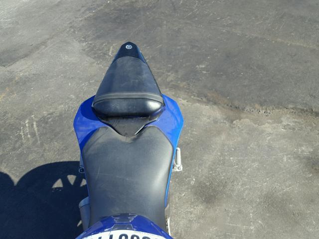 JYARJ16YX9A002395 - 2009 YAMAHA YZFR6 C BLUE photo 6