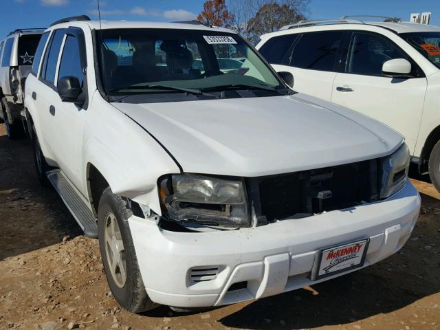 1GNDS13S362292536 - 2006 CHEVROLET TRAILBLAZE WHITE photo 1