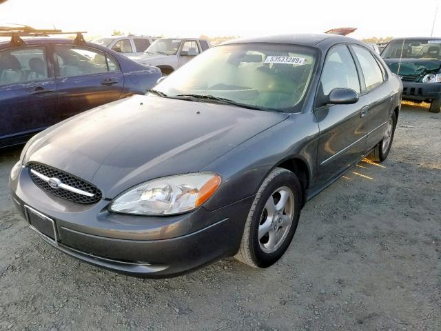 1FAHP53UX2G185927 - 2002 FORD TAURUS SE GRAY photo 2