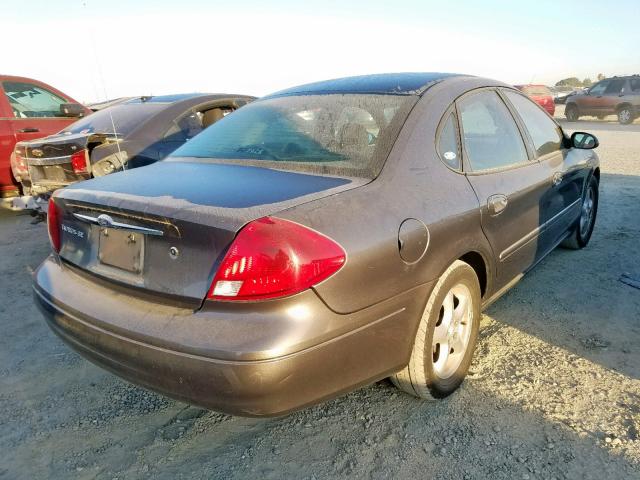 1FAHP53UX2G185927 - 2002 FORD TAURUS SE GRAY photo 4