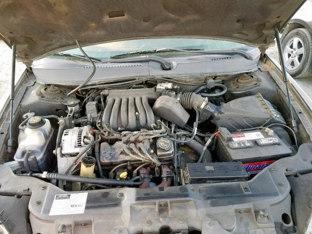 1FAHP53UX2G185927 - 2002 FORD TAURUS SE GRAY photo 7