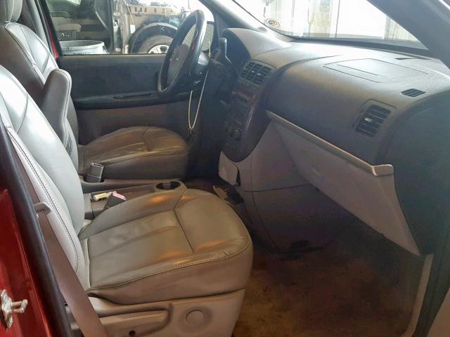 1GNDX33L55D193337 - 2005 CHEVROLET UPLANDER L 勃艮第红 照片 5