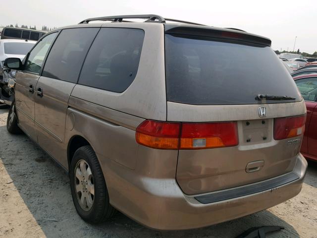 5FNRL18523B020261 - 2003 HONDA ODYSSEY LX GOLD photo 3