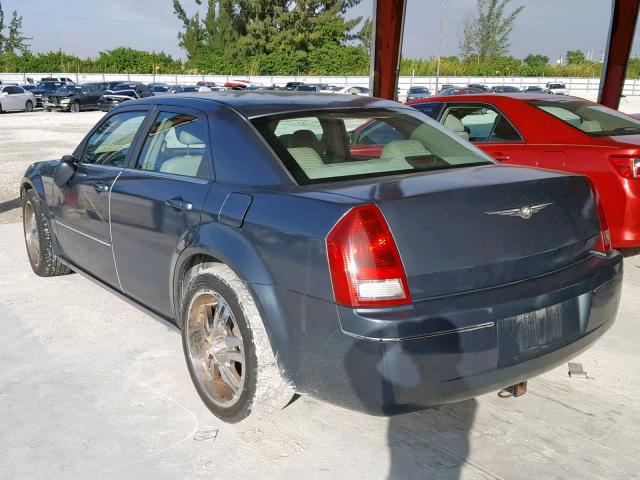 2C3JA53G65H546445 - 2005 CHRYSLER 300 TOURIN BLUE photo 3