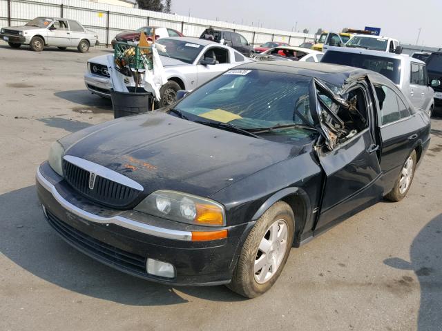 1LNHM86S92Y712523 - 2002 LINCOLN LS BLACK photo 2