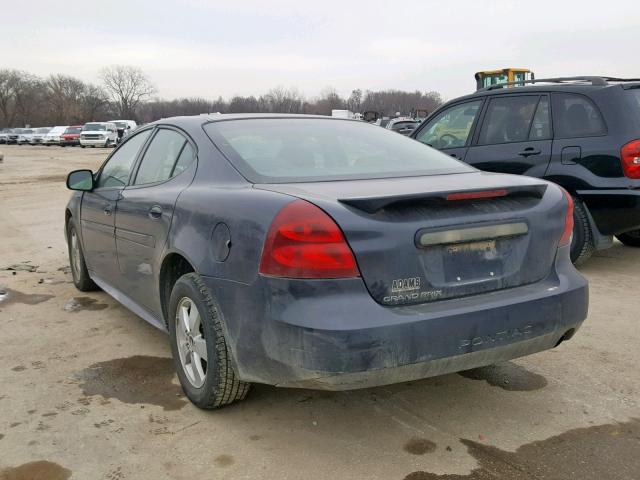 2G2WP552881181611 - 2008 PONTIAC GRAND PRIX CHARCOAL photo 3