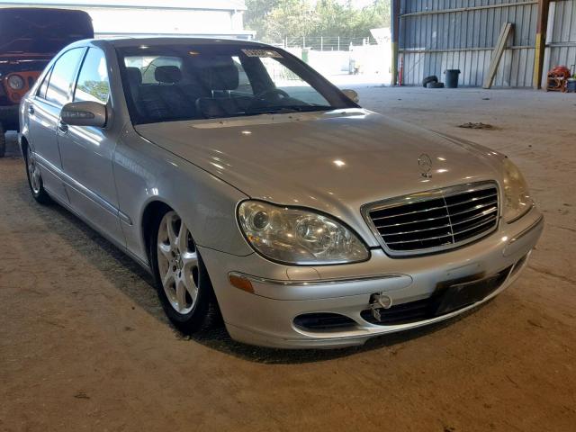 WDBNG83J23A381111 - 2003 MERCEDES-BENZ S 430 4MAT SILVER photo 1