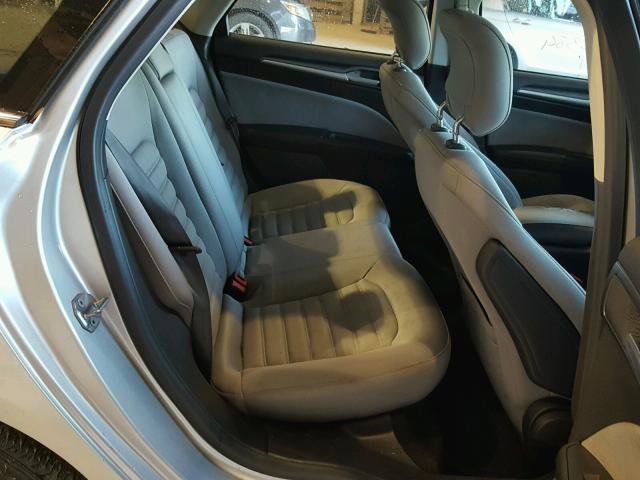 1FA6P0G79E5383946 - 2014 FORD FUSION S SILVER photo 6