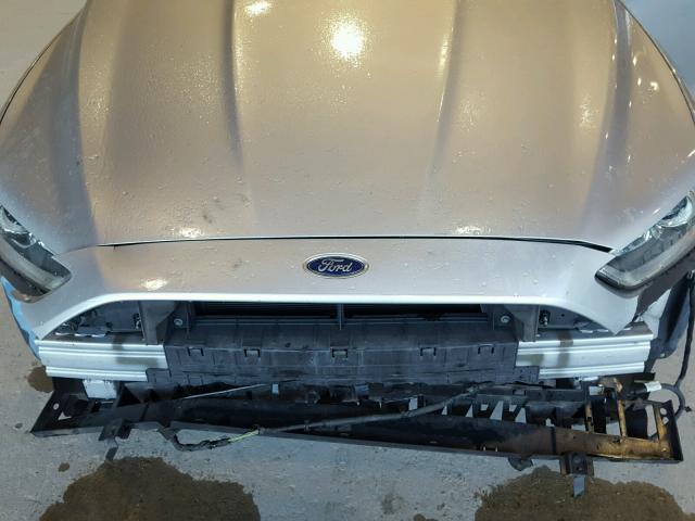 1FA6P0G79E5383946 - 2014 FORD FUSION S SILVER photo 7