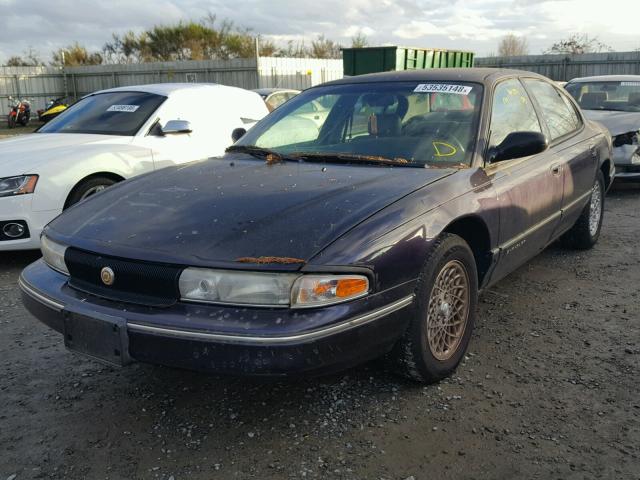 2C3HC56F9VH651556 - 1997 CHRYSLER LHS BLUE photo 2