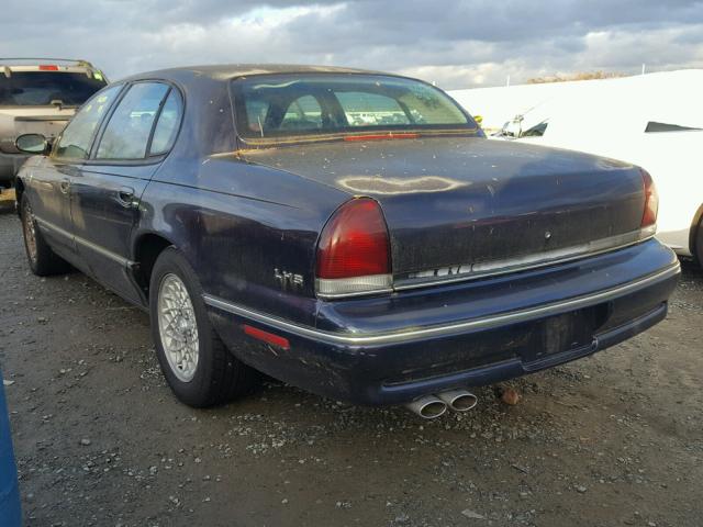 2C3HC56F9VH651556 - 1997 CHRYSLER LHS BLUE photo 3