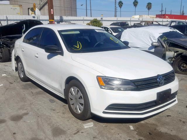 3VW2K7AJ0FM284283 - 2015 VOLKSWAGEN JETTA BASE 白色 照片 1