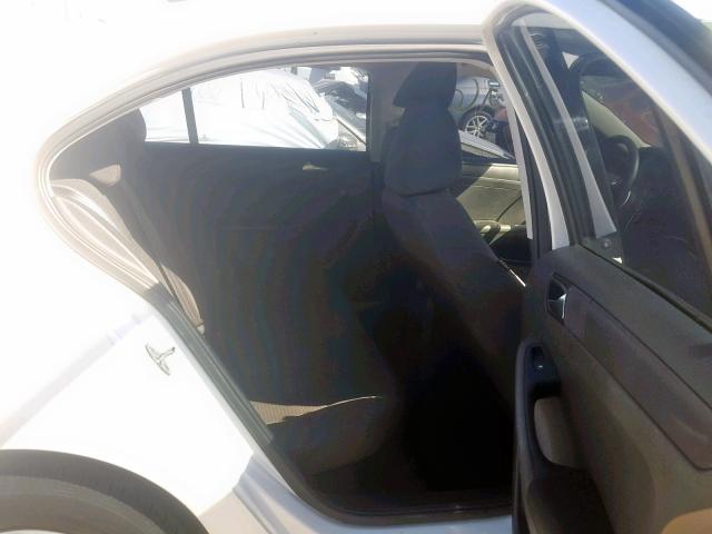 3VW2K7AJ0FM284283 - 2015 VOLKSWAGEN JETTA BASE 白色 照片 6