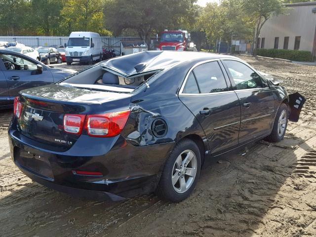 1G11B5SL9FF105850 - 2015 CHEVROLET MALIBU LS BLACK photo 4