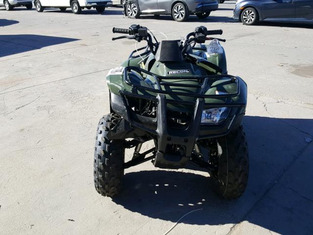 1HFTE21ASJ4202672 - 2018 HONDA TRX250 TE GREEN photo 9