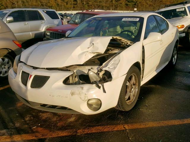 2G2WP522151235430 - 2005 PONTIAC GRAND PRIX თეთრი ფოტო 2