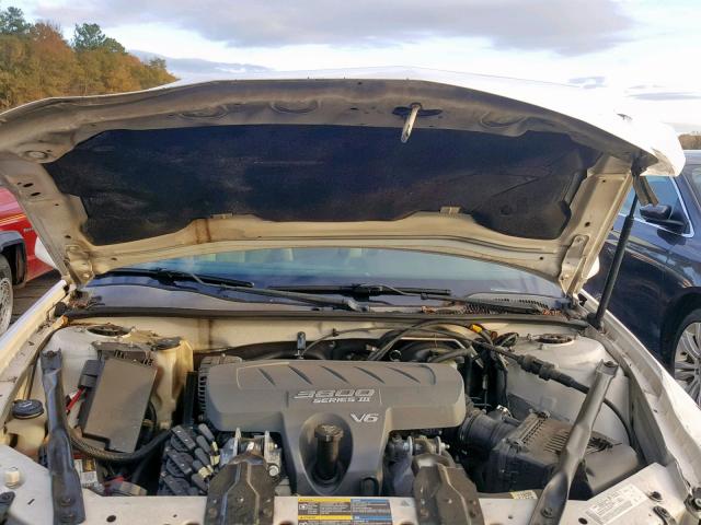 2G2WP522151235430 - 2005 PONTIAC GRAND PRIX თეთრი ფოტო 7