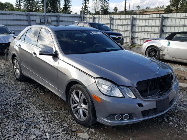 WDDHF8HB8BA372694 - 2011 MERCEDES-BENZ E 350 4MAT GRAY photo 1