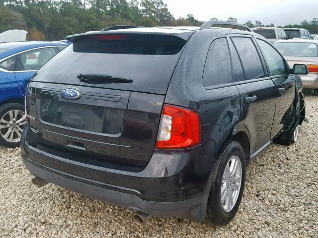 2FMDK3GC7BBB27127 - 2011 FORD EDGE SE CHARCOAL photo 4