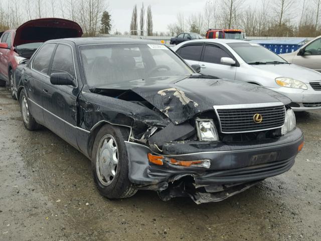 JT8UF11E1P0172594 - 1993 LEXUS LS 400 BLACK photo 1