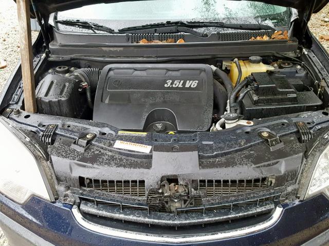 3GSDL43N98S564035 - 2008 SATURN VUE XE BLUE photo 7