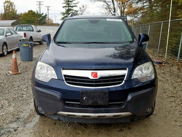 3GSDL43N98S564035 - 2008 SATURN VUE XE BLUE photo 9