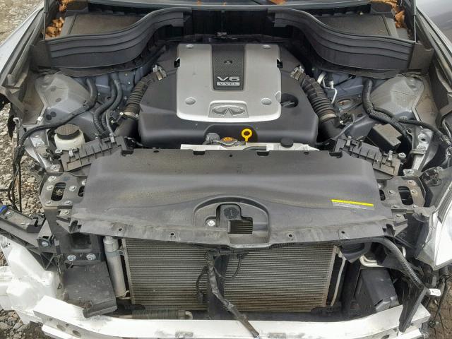 JN1BJ0RR2HM401578 - 2017 INFINITI QX50 GRAY photo 7