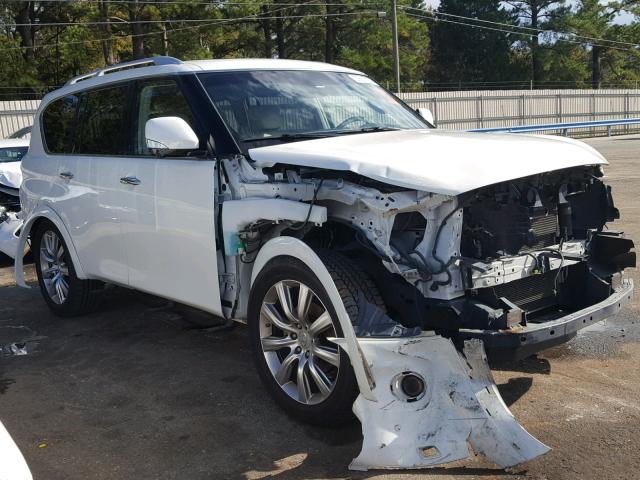 JN8AZ2NE1B9002580 - 2011 INFINITI QX56 WHITE photo 1