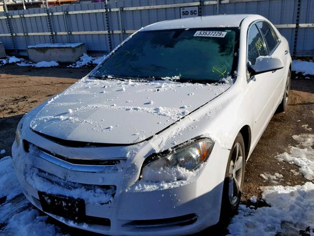 1G1ZC5E07CF386639 - 2012 CHEVROLET MALIBU 1LT 白色 照片 2