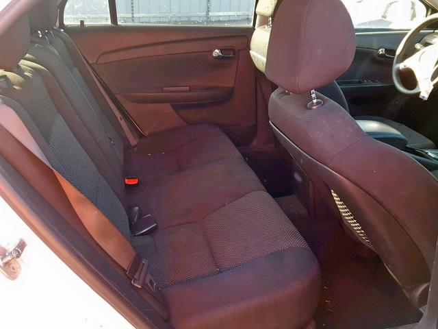 1G1ZC5E07CF386639 - 2012 CHEVROLET MALIBU 1LT 白色 照片 6