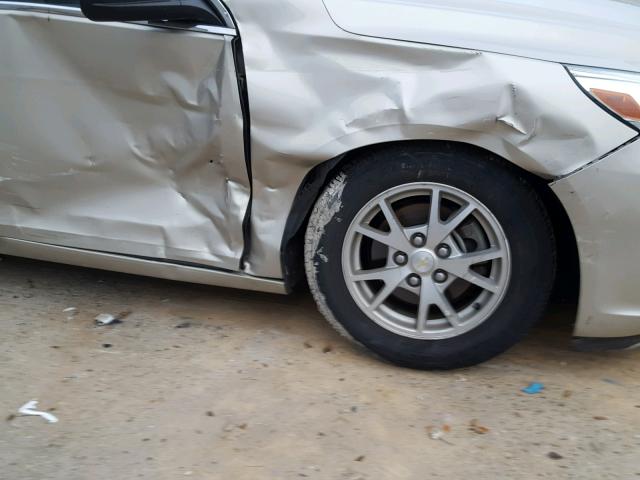 1G11A5SL8EF112659 - 2014 CHEVROLET MALIBU LS 金色 照片 9