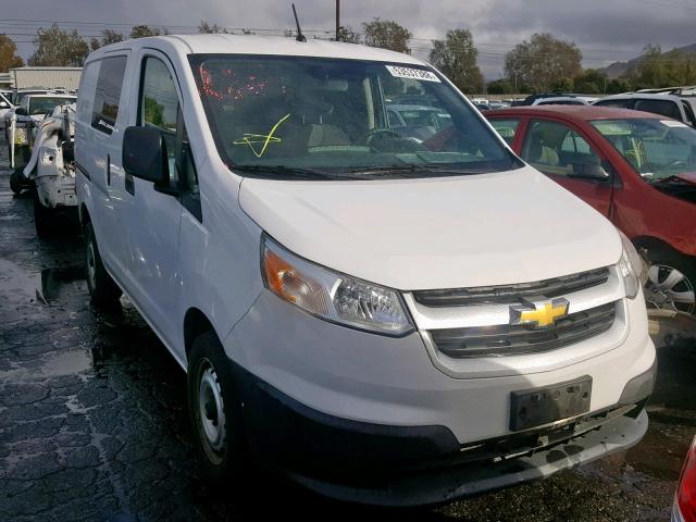 3N63M0YN4FK705805 - 2015 CHEVROLET CITY EXPRE WHITE photo 1