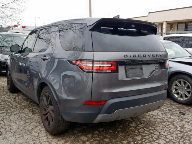 SALRHBBV7HA038876 - 2017 LAND ROVER DISCOVERY GRAY photo 3