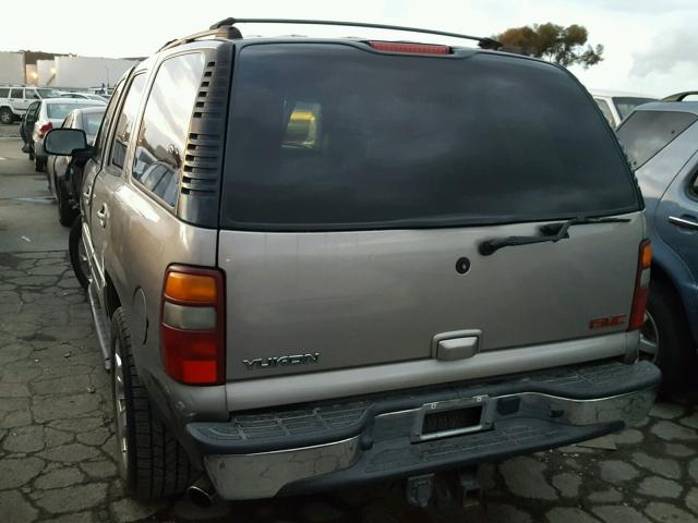 1GKEK13T93J123102 - 2003 GMC YUKON BEIGE photo 3