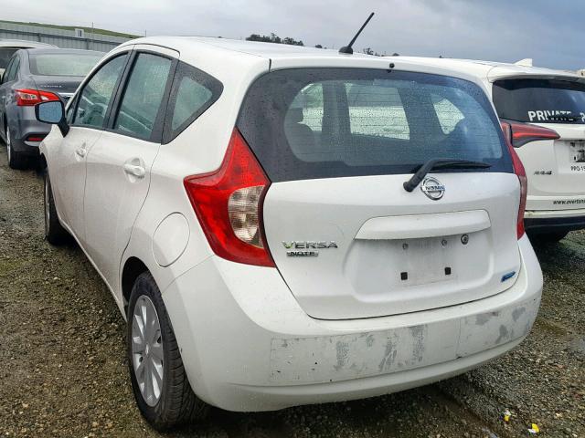 3N1CE2CP6FL379412 - 2015 NISSAN VERSA NOTE WHITE photo 3