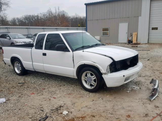 1GTCS19X038182480 - 2003 GMC SONOMA WHITE photo 1