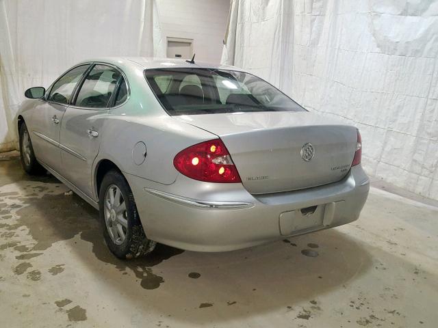 2G4WD582781284675 - 2008 BUICK LACROSSE C SILVER photo 3