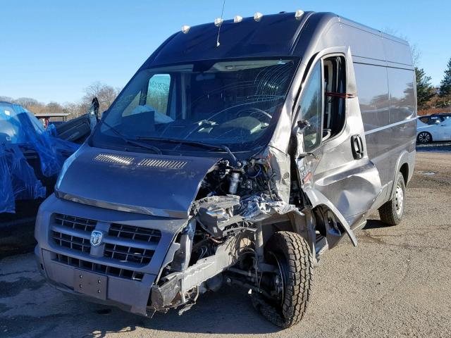 3C6TRVBG8GE119501 - 2016 RAM PROMASTER 灰色 照片 2