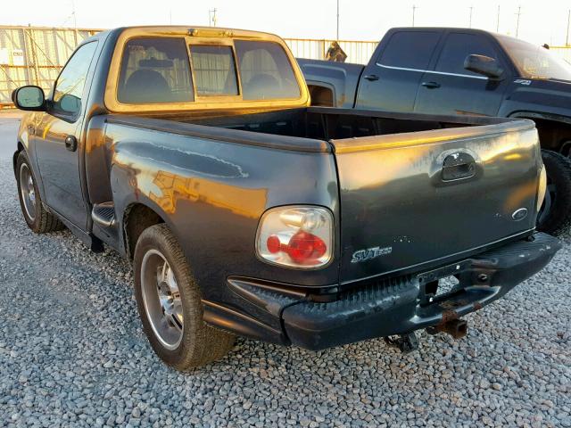 2FTRF073X3CA52285 - 2003 FORD F150 SVT L GRAY photo 3