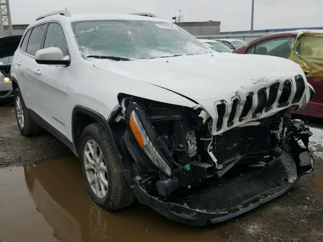 1C4PJMCS5EW245929 - 2014 JEEP CHEROKEE L WHITE photo 1