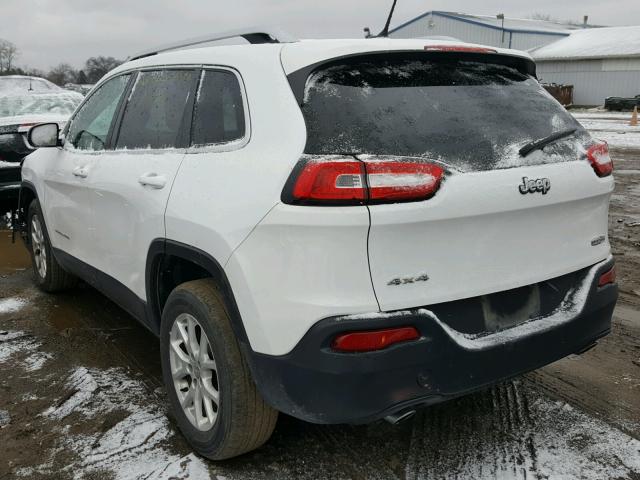 1C4PJMCS5EW245929 - 2014 JEEP CHEROKEE L WHITE photo 3