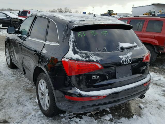 WA1KK78RX9A015489 - 2009 AUDI Q5 3.2 BLACK photo 3