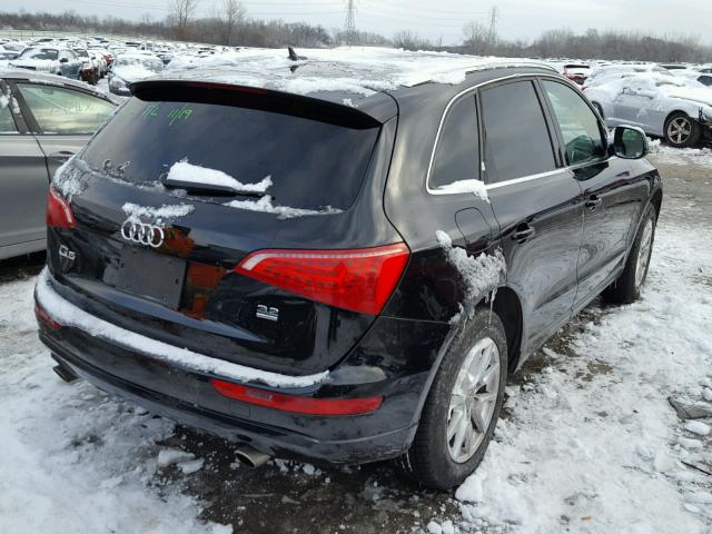 WA1KK78RX9A015489 - 2009 AUDI Q5 3.2 BLACK photo 4