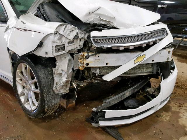 1G1ZK57739F161995 - 2009 CHEVROLET MALIBU LTZ თეთრი ფოტო 9