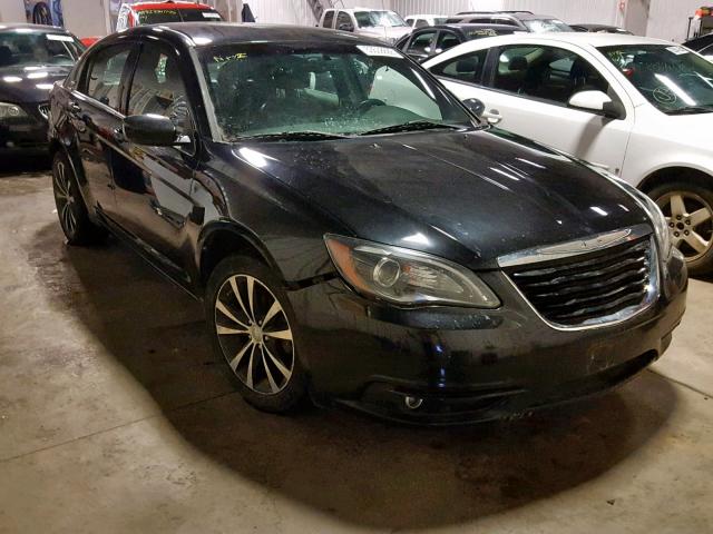 1C3BC8FG2BN566965 - 2011 CHRYSLER 200 S BLACK photo 1