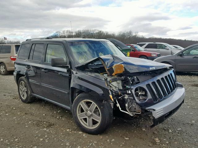 1J8FF48W37D330283 - 2007 JEEP PATRIOT LI BLACK photo 1