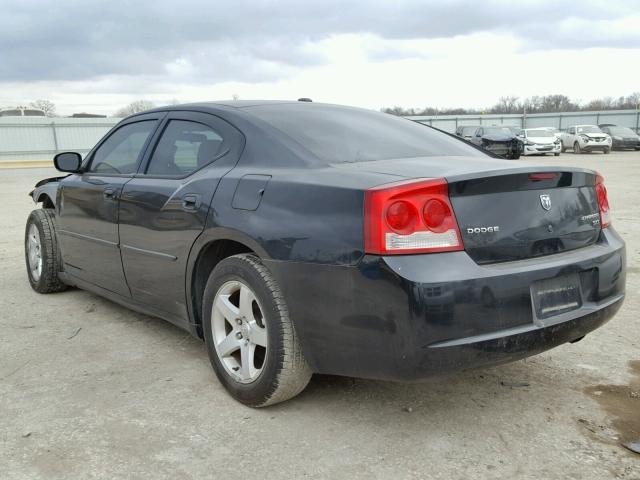 2B3CA3CV7AH127703 - 2010 DODGE CHARGER SX BLACK photo 3